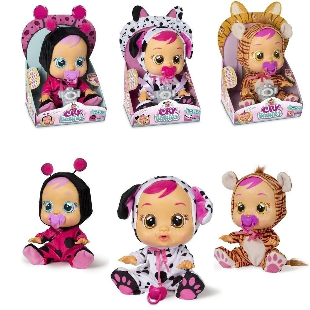 Bebes Llorones, Coney, Lala Y Lea Cry Babies - Juguetes Importados